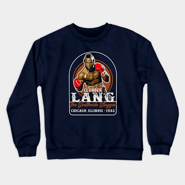 Clubber Lang Southside Slugger Crewneck Sweatshirt by Alema Art